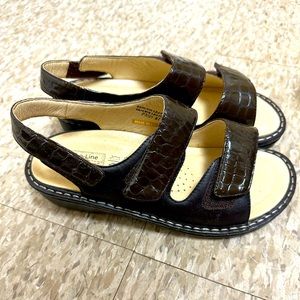 Genuine Leather Brown Ortholine Hoopoe Diabetic Orthopedic Shoes